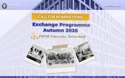 Autumn Semester Exchange : Undergraduate Exchange Programme Autumn 2026 FHNW School of Business