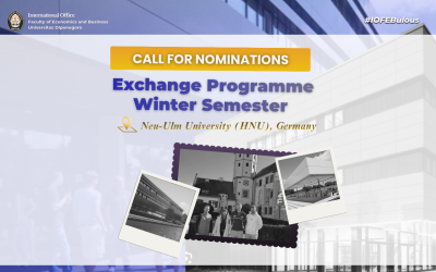 Winter Semester Exchange : Undergraduate Exchange Programme Neu-Ulm University of Applied Sciences (HNU)